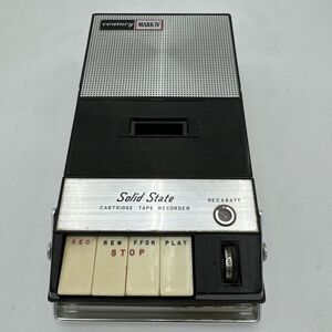 1969 Vintage Century Mark IV Solid State Cartridge Tape Recorder Model # JT-602